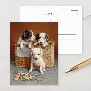 Cartão Postal Com desejo de Heaty Guud   Carl Reichert