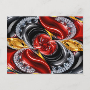 Cartão postal com design de cores da Alemanha