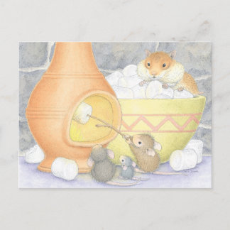 Cartão postal com Designs de mouse doméstico®