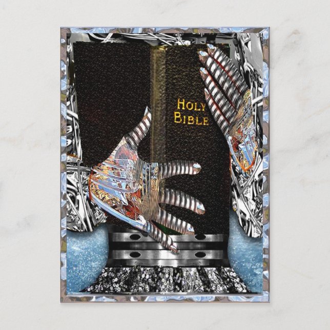 Cartão postal com fios para a Eternidade (Frente)