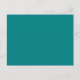 Cartão Postal Com Nada Nele, Exceto Cor - Verde Azul