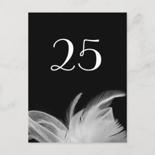 Cartão postal com o número da tabela de 1920