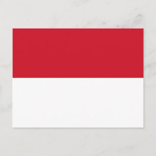 Cartão postal com Sinalizador Mônaco