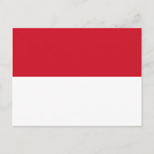 Cartão postal com Sinalizador Mônaco