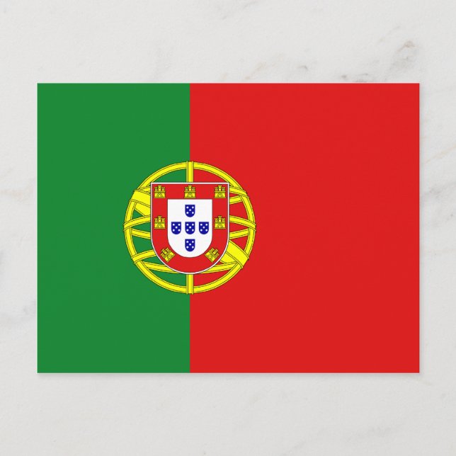 Cartão postal com Sinalizador Portugal (Frente)