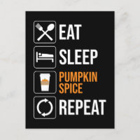 Coma. Durma. Pumpkin Spice. Repetir
