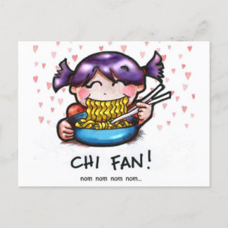 Cartão Postal Coma! - Ramen Noodle Love