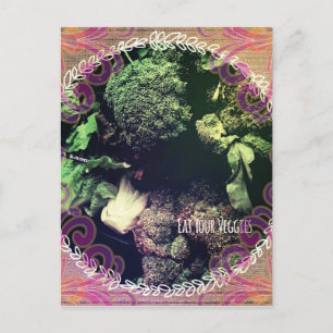 Cartão Postal Coma suas vegetações