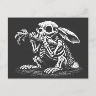 Cartão Postal Coma Verduras – Coelho Morto por BurnsInHell