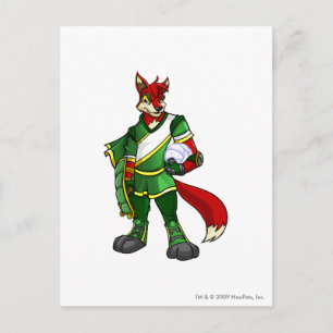 Cartão Postal Comandante 2 da Equipe Brightvale