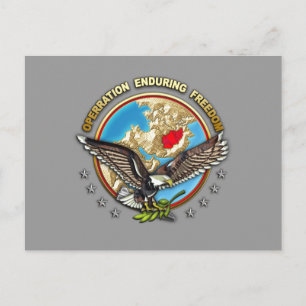 Cartão Postal Comando Central dos EUA - OEF-A