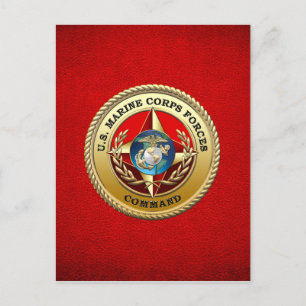 Cartão Postal Comando das Forças Armadas dos EUA (MARFORCOM) [3
