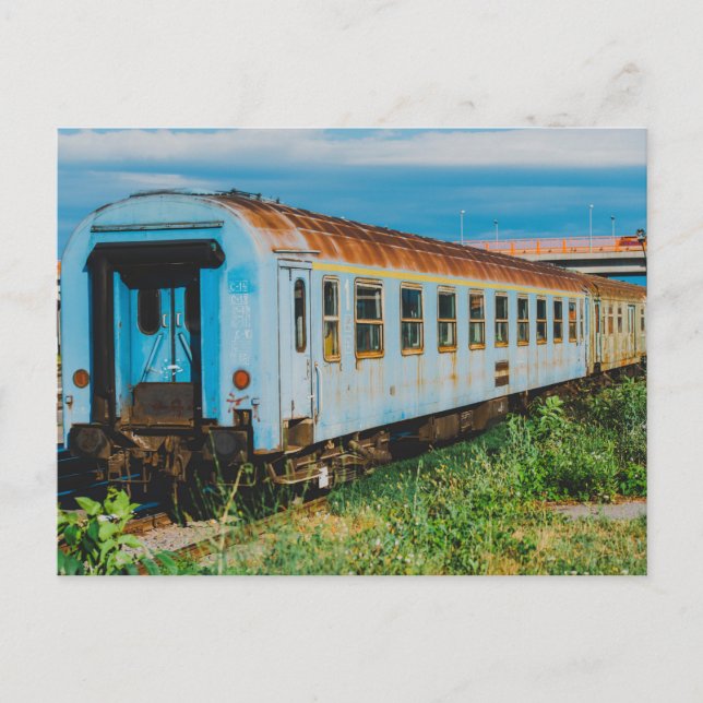 Cartão Postal Comboio antigo (Frente)