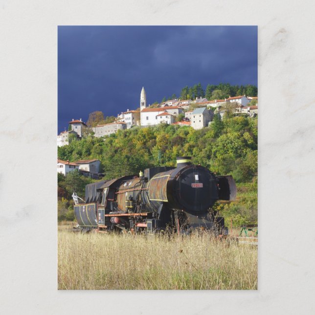 Cartão Postal Comboio antigo (Frente)