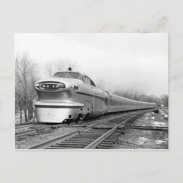 Cartão Postal Comboio do Futuro! (Frente)