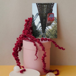 Cartão Postal Comboio Flutuante Wuppertal / Wuppertaler Schwebeb