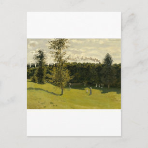 Cartão Postal Comboio no campo (1870)