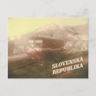 Cartão Postal Comboio Retro