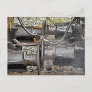 CARTÃO POSTAL COMBOIOS DE VAPOR