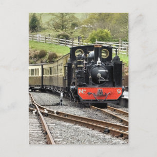 CARTÃO POSTAL COMBOIOS DE VAPOR