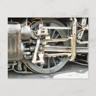 CARTÃO POSTAL COMBOIOS DE VAPOR