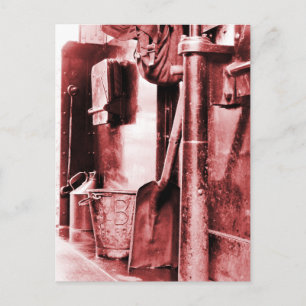 CARTÃO POSTAL COMBOIOS DE VAPOR