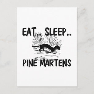 Cartão Postal Come Sleep PINE MARTENS