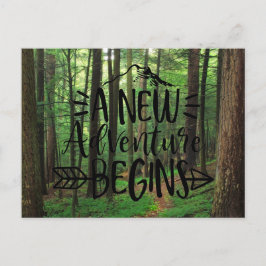 Cartão Postal Começa Uma Nova Aventura