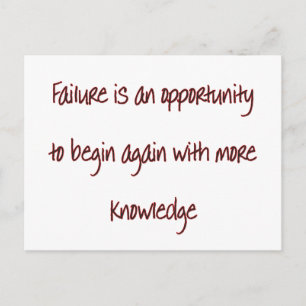 Cartão Postal Começar Novamente