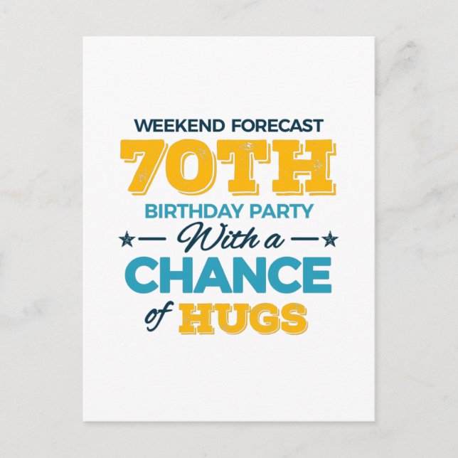 Cartão Postal comemoração do 70 (Frente)