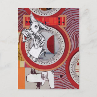 Cartão Postal Comendo minhas palavras