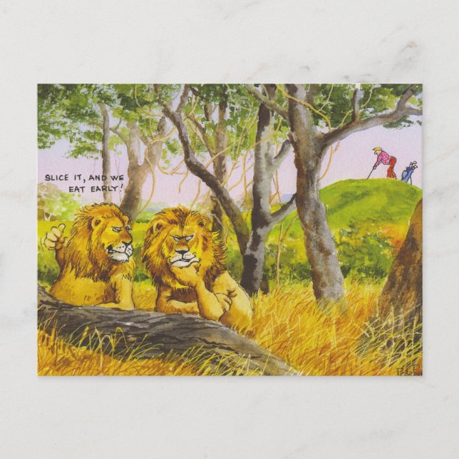 Cartão Postal Comer cedo (Frente)