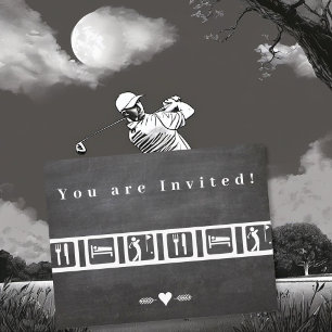 Cartão Postal Comer Golf do Sono