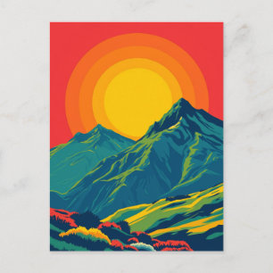 Cartão Postal Comeragh Mounains Irlanda - Cartão-postal de Viage