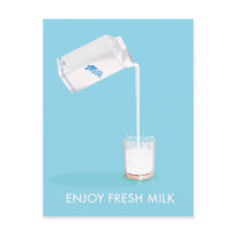 Comercial Antigo de Leite Fresco Enjoy