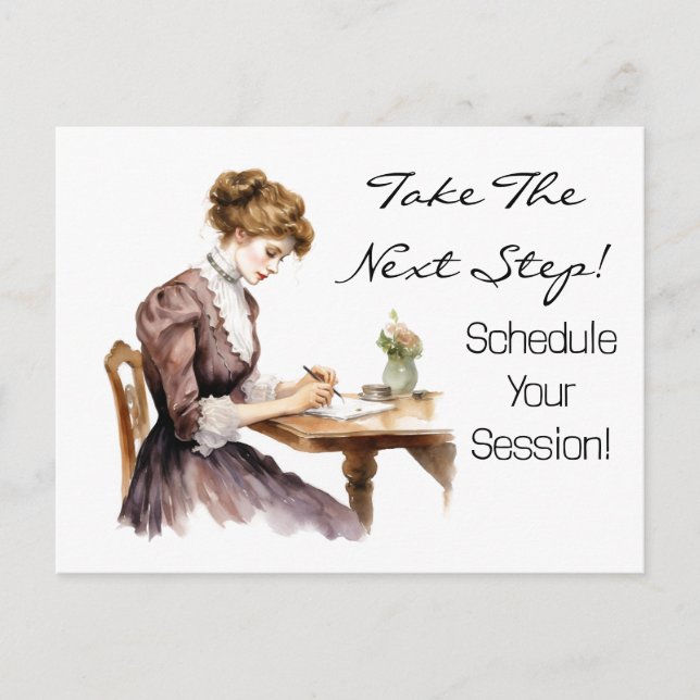 Cartão postal comercial da empresa Chic (Frente)