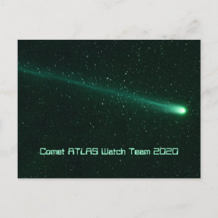Cartão Postal Comet ATLAS 2020