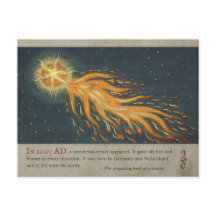 Cometa do livro milagre de Augsburg CC0477