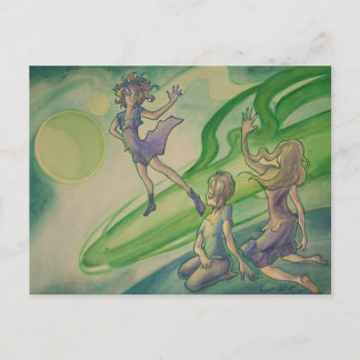 Cartão Postal Cometa Passante