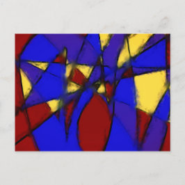 Cartão Postal Comic Love