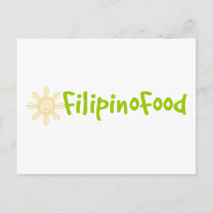 Cartão Postal Comida das Filipinas