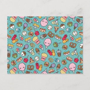 Cartão Postal Comida de lixo