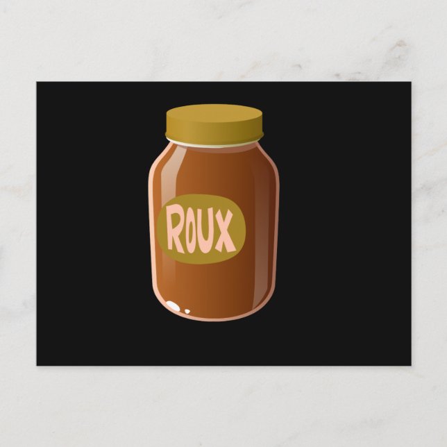 Cartão Postal Comida falha roux (Frente)