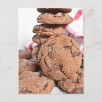 Comida Fotografia Gingerpão Chocolate Cookies