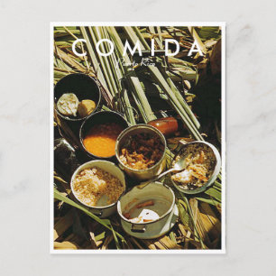 Cartão Postal Comida Porto Rico, História, Porto Rico