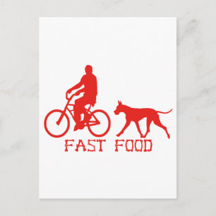 Cartão Postal Comida Rápida
