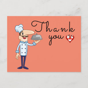 Cartão Postal Comida saborosa