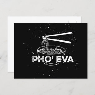 Cartão Postal Comida vietnamita Pho Lover