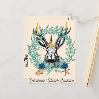 Cartão Postal Como celebrar o Cartão-postal de solstício de inve
