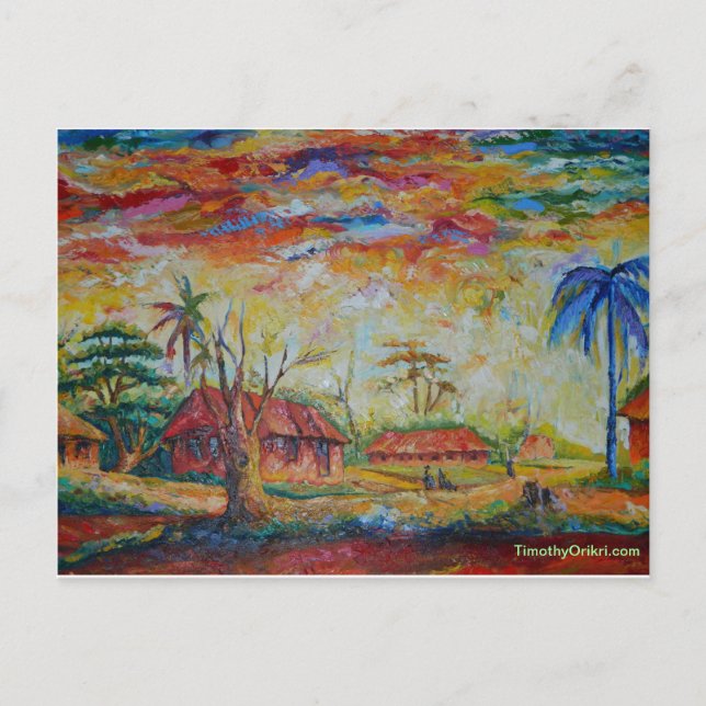 Cartão Postal Como costumava ser (Frente)